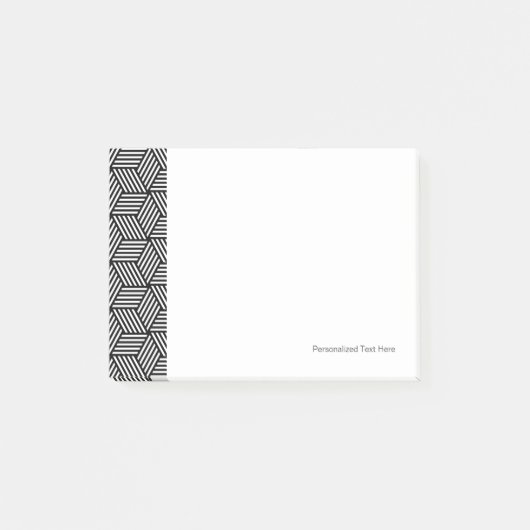 Geometrisch kunstontwerp post-it® notes (Voorkant)