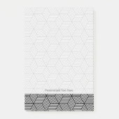 Geometrisch kunstontwerp post-it® notes (Voorkant)