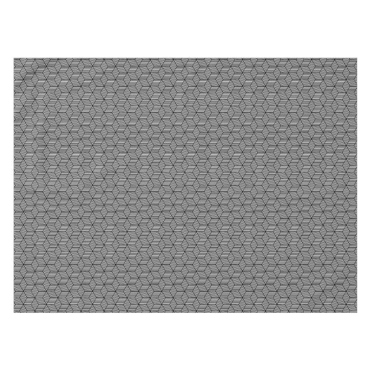 Geometrisch kunstontwerp tafelkleed (Voorkant (Horizontaal))