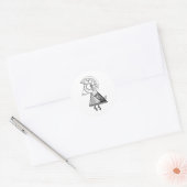 Geometrisch kunstwerk 22 Sticker (Envelop)