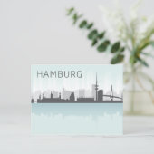 Geometrisch landschap | Hamburg, Duitsland Briefkaart (Staand voorkant)