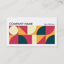 Geometrisch lang horizontaal v01 visitekaartje