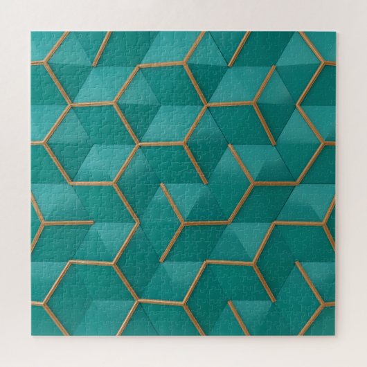 geometrisch legpuzzel (Horizontaal)