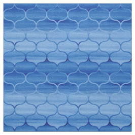 Geometrisch licht tot donkerblauw gekleurd ogeenpa stof