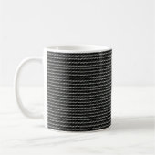 Geometrisch lijnpatroon – schoon koffiemok (Links)