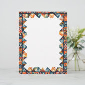 geometrisch Lijst Briefhoofd (Staand voorkant)