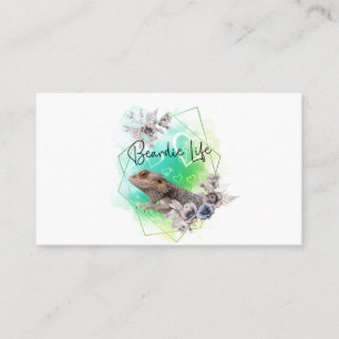 Geometrisch Lijst met dragon Visitekaartje