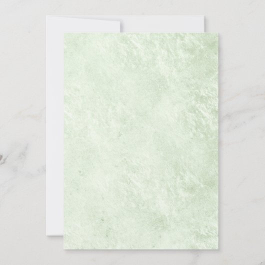 Geometrisch Lijst Succulents Charity Gala Kaart (Achterkant)