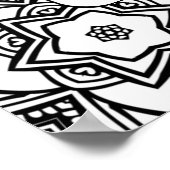 Geometrisch Lijst van het Patroon Volwassen het Kl Poster (Hoek)