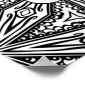 Geometrisch Lijst van het Patroon Volwassen het Kl Poster (Hoek)