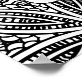 Geometrisch Lijst van het Patroon Volwassen het Kl Poster (Hoek)