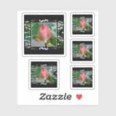 Geometrisch Lotus Flower Floral Sticker (Vel)