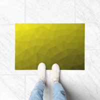 Geometrisch maaspatroon met geel donkerombre gradi