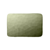 Geometrisch maaspatroon van de lichte groene gradi badmat (Voorkant)