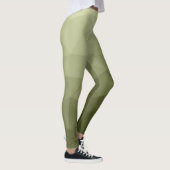 Geometrisch maaspatroon van de lichte groene gradi leggings (Rechts)