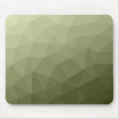 Geometrisch maaspatroon van de lichte groene gradi muismat (Voorkant)