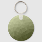 Geometrisch maaspatroon van de lichte groene gradi sleutelhanger (Voorkant)