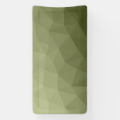 Geometrisch maaspatroon van de lichte groene gradi spandoek (Verticaal)