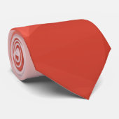 Geometrisch maasvormpatroon koraal roos stropdas (Opgerold)