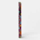 Geometrisch Mandala Art Blauw Kleur Ontwerp Case-Mate iPhone Case (Achterkant/links)