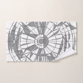Geometrisch Mandala Patroon Bad Handdoek (Handdoek)