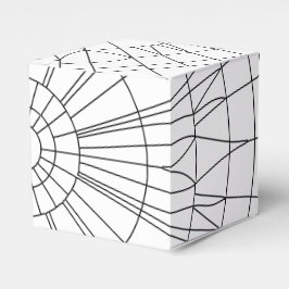 Geometrisch Mandala Patroon Bedankdoosjes