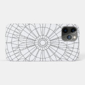 Geometrisch Mandala-patroon Case-Mate iPhone Case (Achterkant (horizontaal))