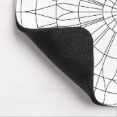 Geometrisch Mandala Patroon Muismat (Hoek)
