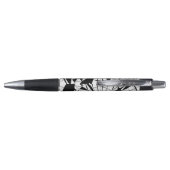 Geometrisch Mandala-patroon Pen (Achterkant)