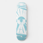 Geometrisch Mandala-patroon Persoonlijk Skateboard (Voorkant)