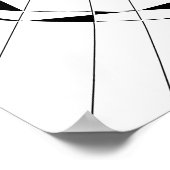Geometrisch Mandala Patroon Poster (Hoek)