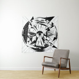Geometrisch Mandala Patroon Wandkleed