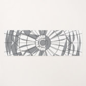 Geometrisch Mandala-patroon Yogamat (Voorkant (horizontaal))