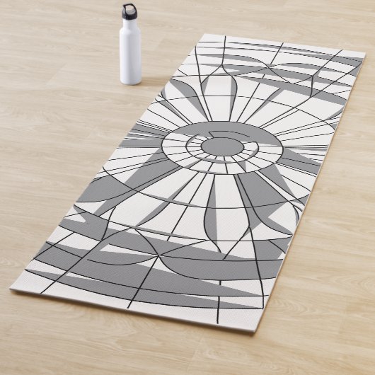 Geometrisch Mandala-patroon Yogamat (In situ)