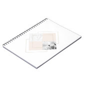 Geometrisch marmerontwerp notitieboek (Linkerzijde)