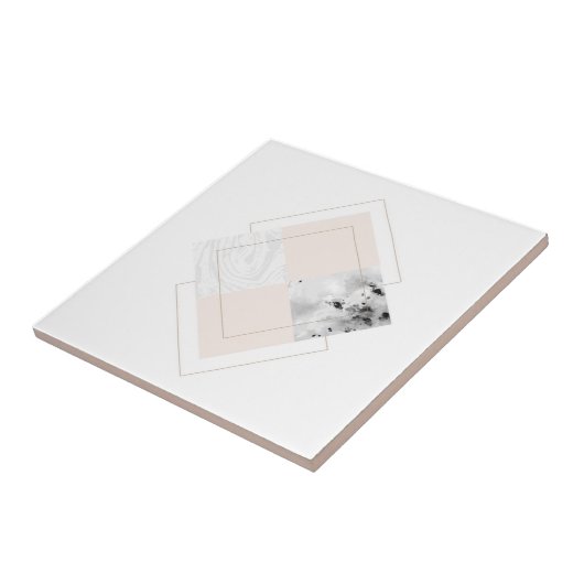 Geometrisch marmerontwerp tegeltje (Zijkant)