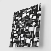 Geometrisch medium midden vierkante klok (Hoek)