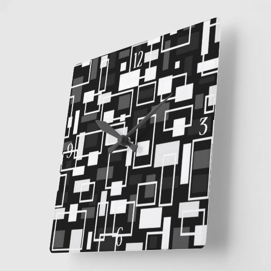 Geometrisch medium midden vierkante klok (Hoek)