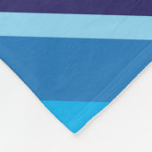 Geometrisch met monogram Fleece Blanket Deken (Hoek)