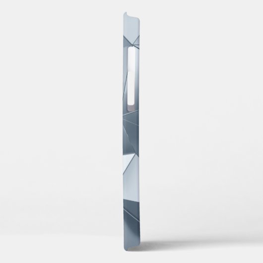 Geometrisch metaal: driedimensionaal patroon Case-Mate iPhone case (Achterkant / Links)