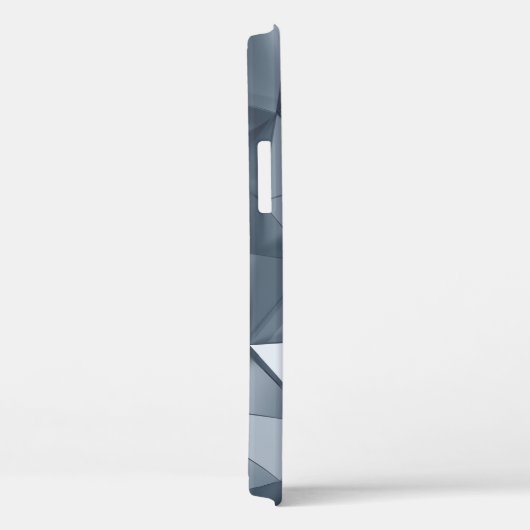 Geometrisch metaal: driedimensionaal patroon Case-Mate iPhone case (Achterkant / Rechts)