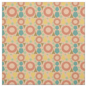 Geometrisch middelste centrale koraal stof (Swatch)