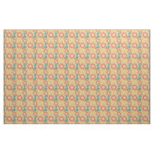 Geometrisch middelste centrale koraal stof (Fat Quarter)