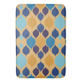 Geometrisch middelste eeuw 1960 badmat (Voorkant Verticaal)