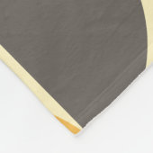 Geometrisch, midden-eeuw modern stijlpatroon. fleece deken (Hoek)