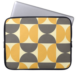 Geometrisch, midden-eeuw modern stijlpatroon. laptop sleeve
