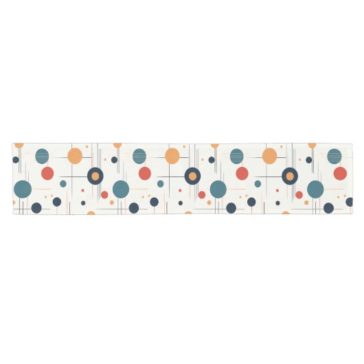 Geometrisch middenpatroon korte tafelloper (Horizontaal)