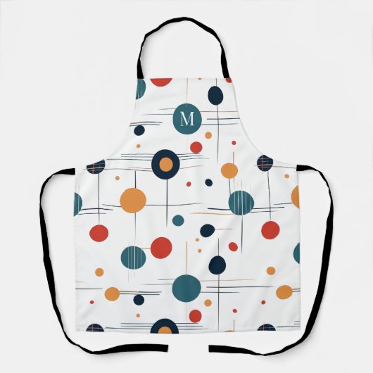 Geometrisch middenpatroon schort (Voorkant)