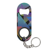 Geometrisch Mini Flessenopener (Achterkant)