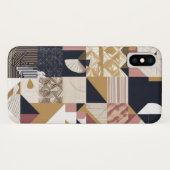 Geometrisch modern Abstract telefoonhoesontwerp Case-Mate iPhone Case (Achterkant (horizontaal))